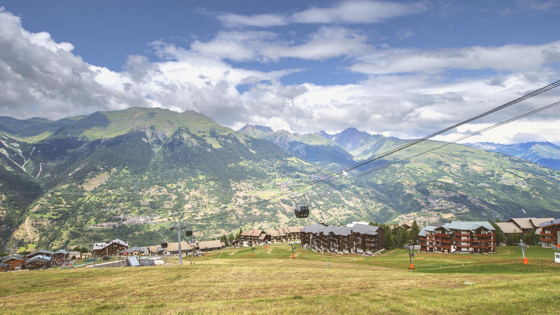 La Plagne montalbert Sommeransicht