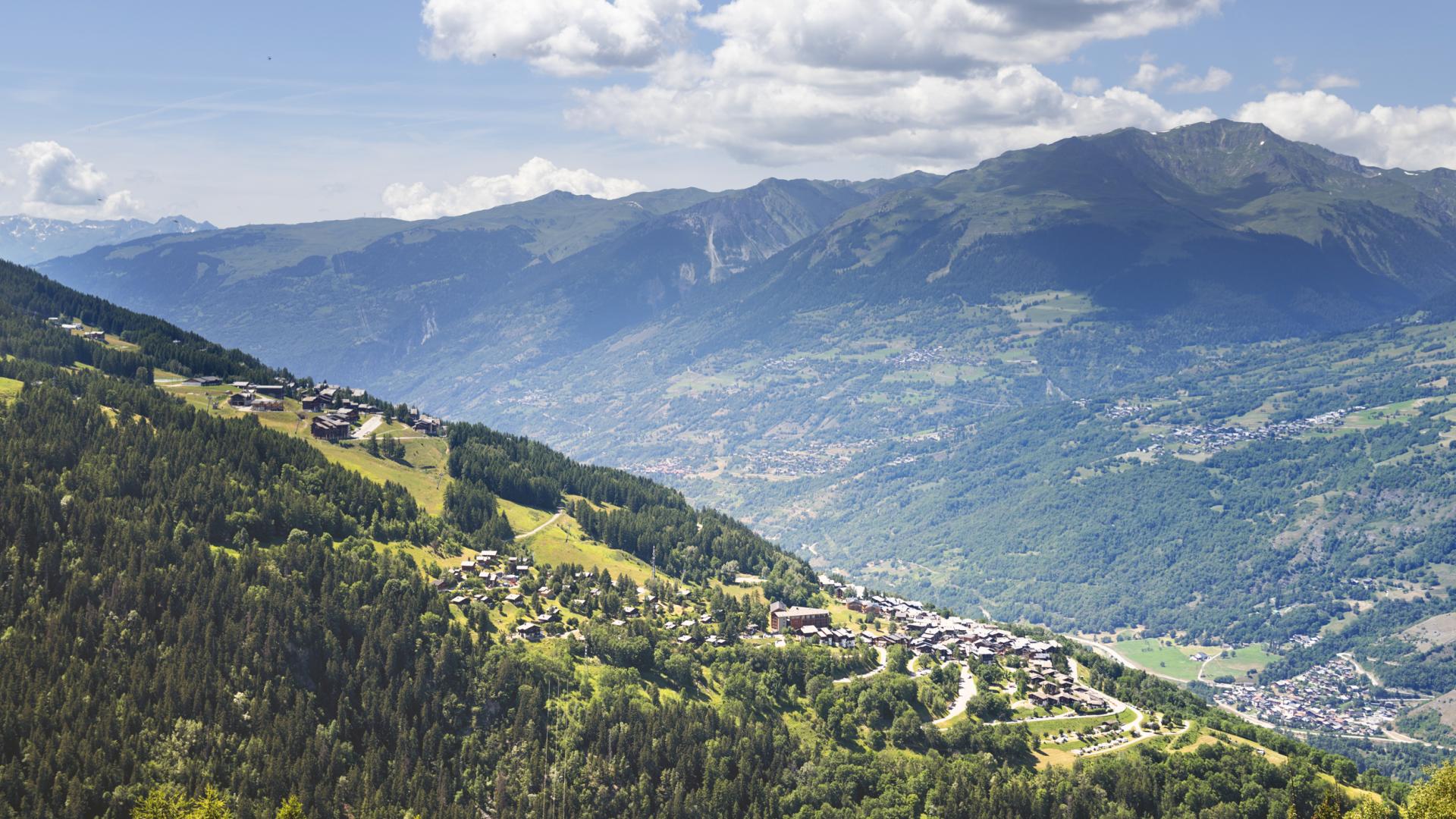 La Plagne Montchavin les Coches im Sommer