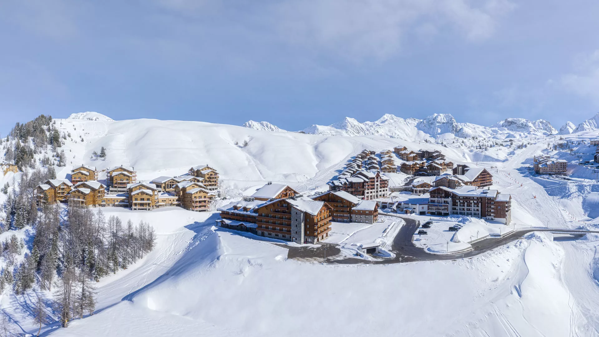 La Plagne Soleil im Winter