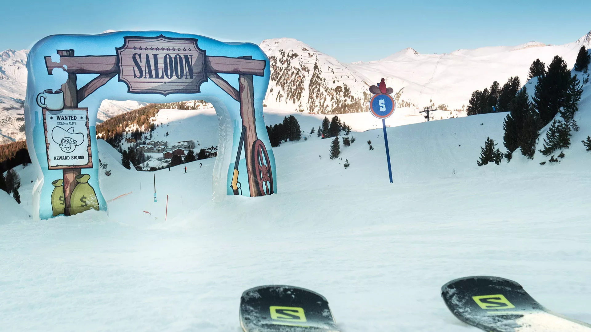 Buffalo Park in La Plagne