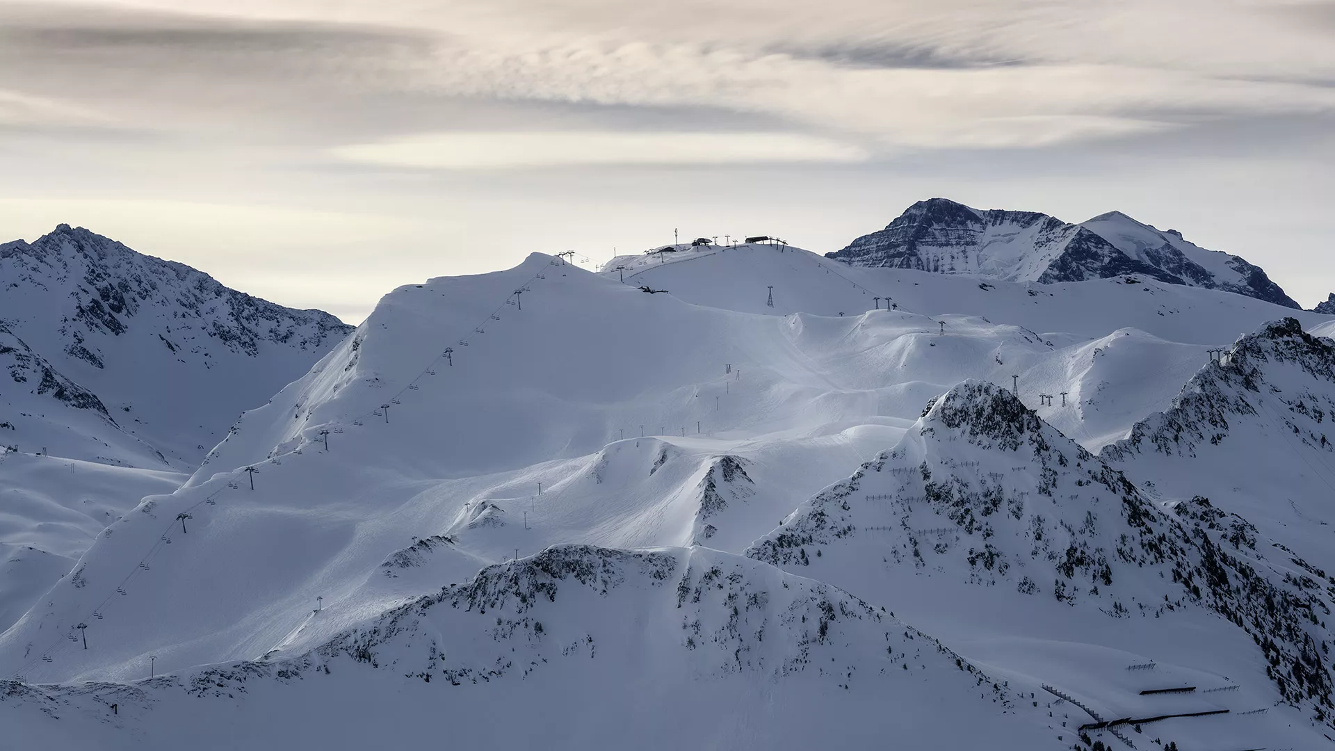 Roche de Mio und Inversen in La Plagne