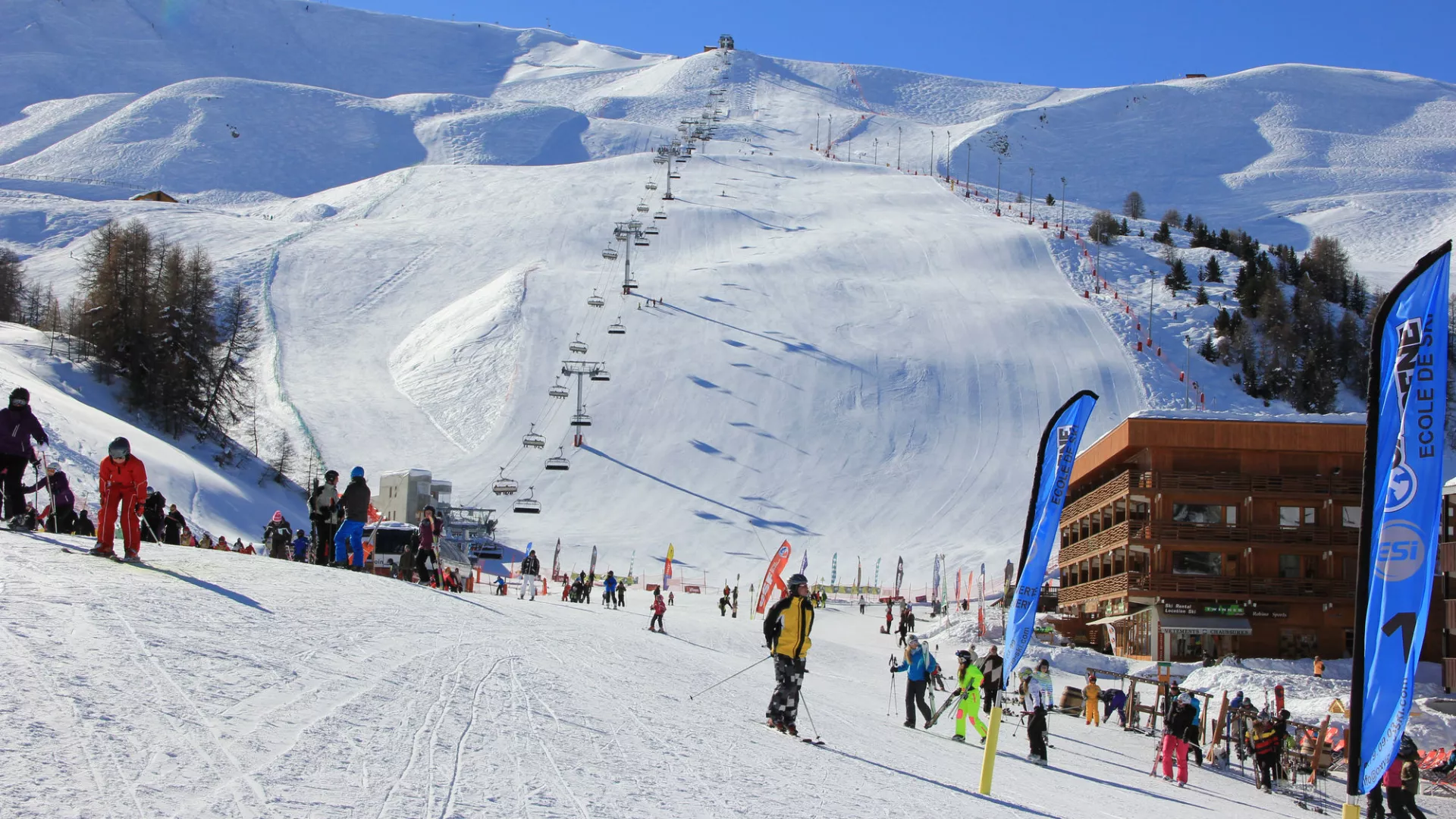 Slalomstadion von La Plagne