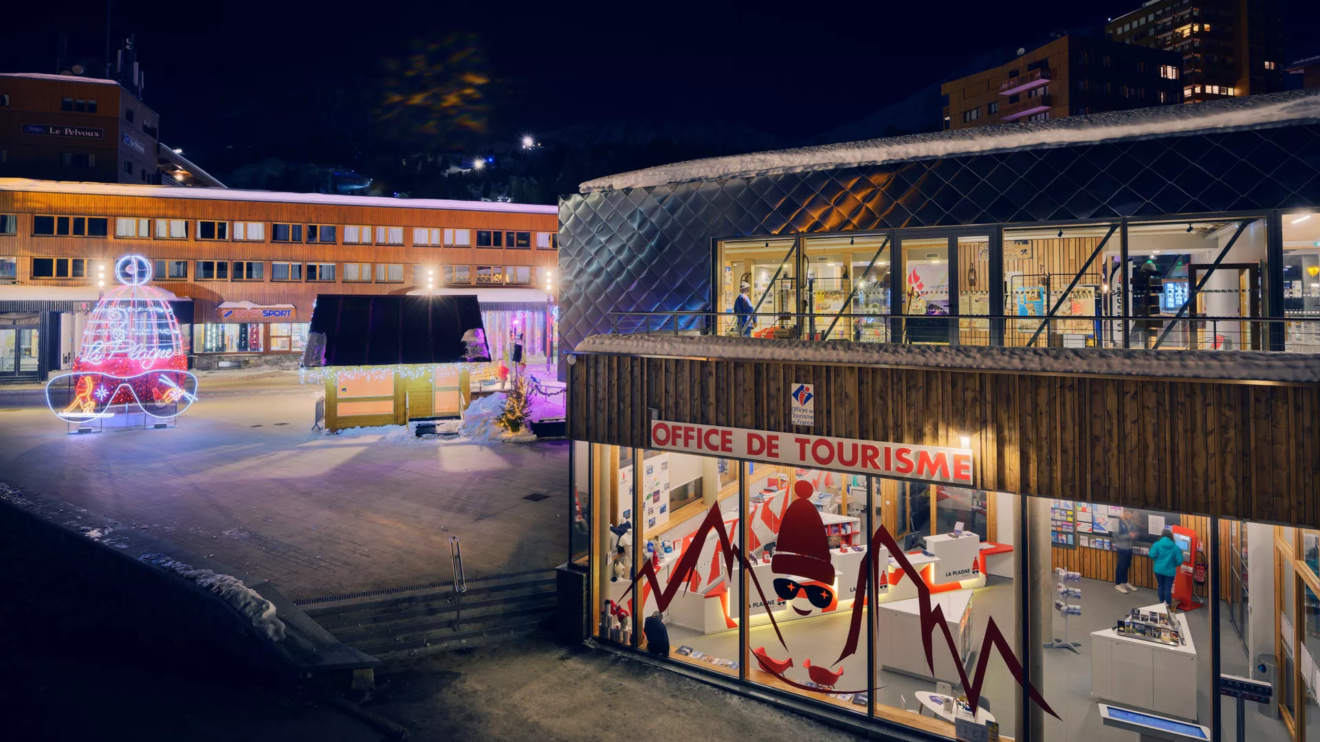 Tourismusbüro von Plagne Centre