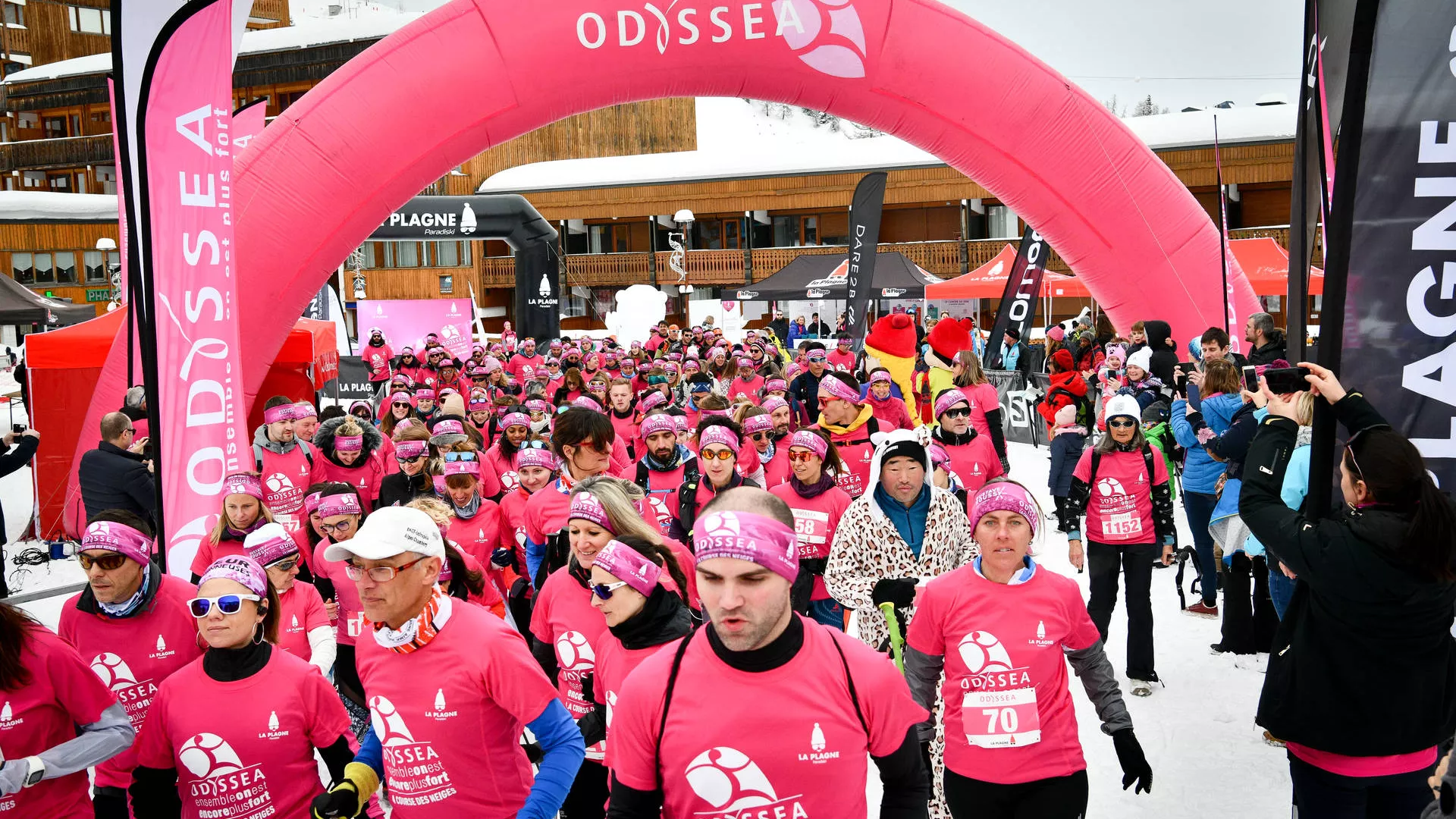 Odysséa Start in La Plagne