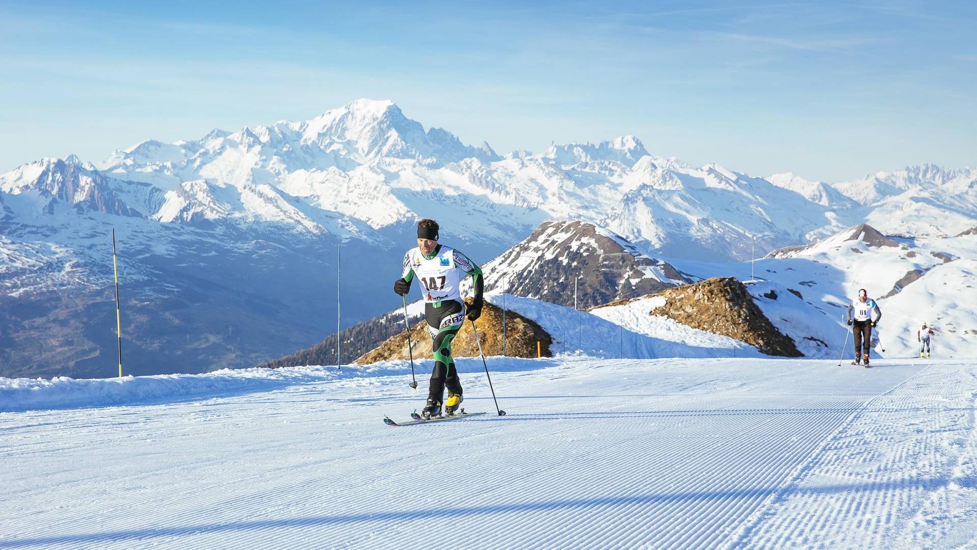 Skitourenrennen Rando By Night in La Plagne