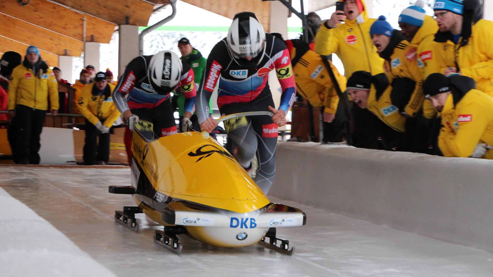 Bob-Weltcup La Plagne