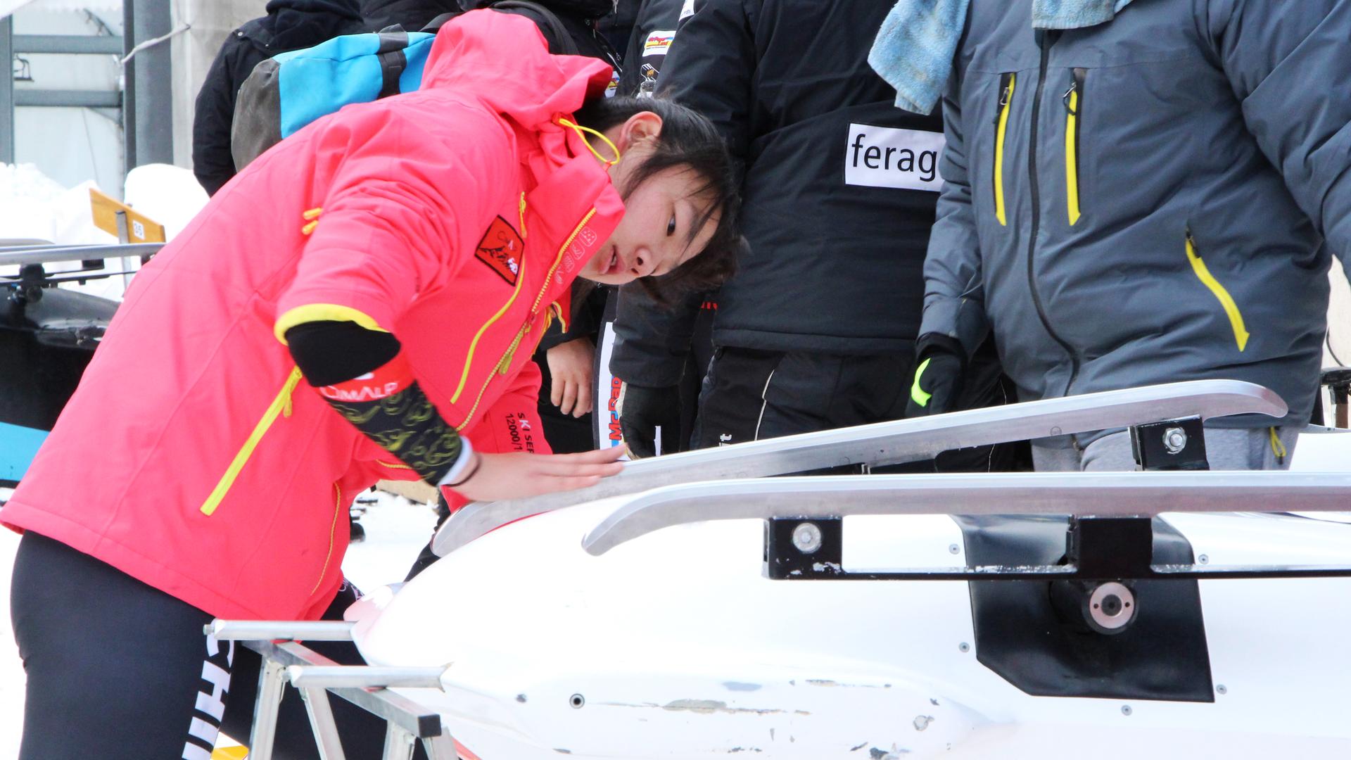 Bob-Weltcup Vorbereitung La Plagne
