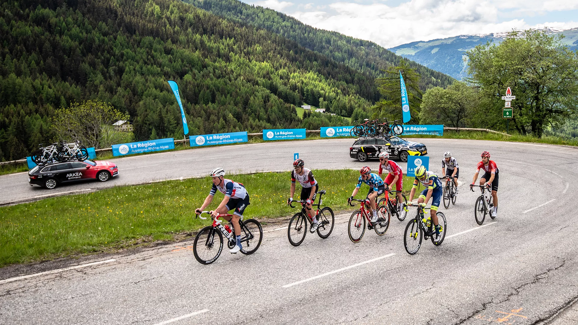 Critérium du Dauphiné in La Plagne 