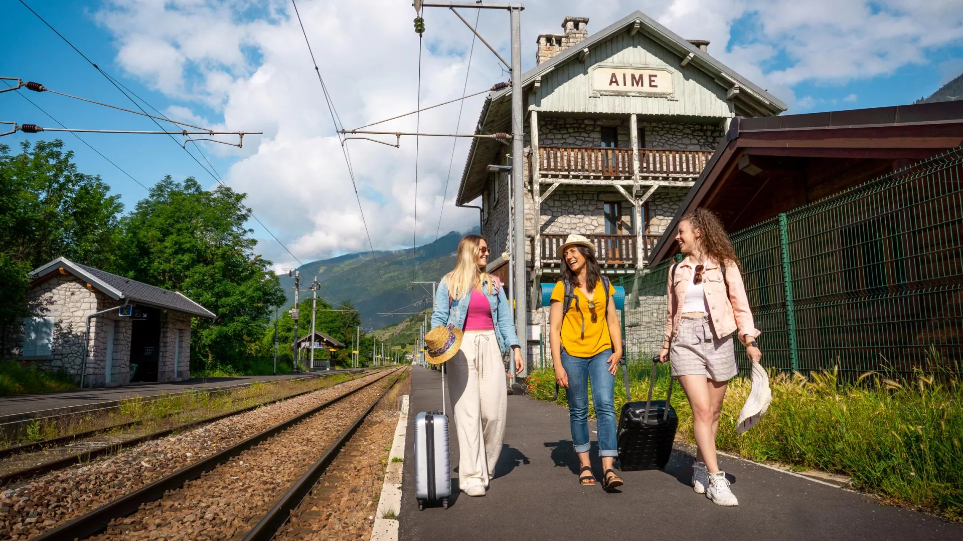 Bahnhof sncf Aime-la-Plagne