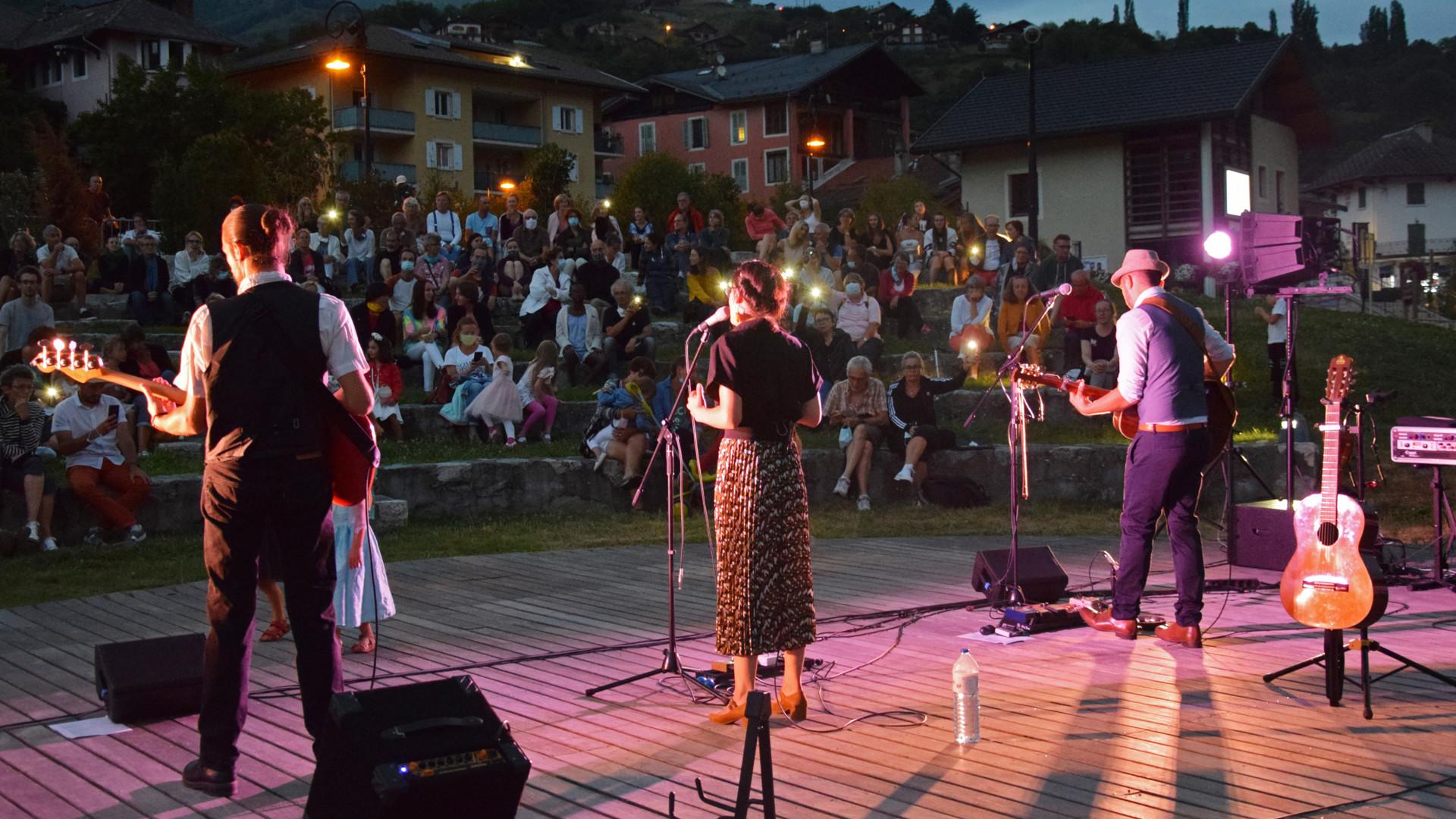 Konzert von Jeudis d'Aime in La Plagne