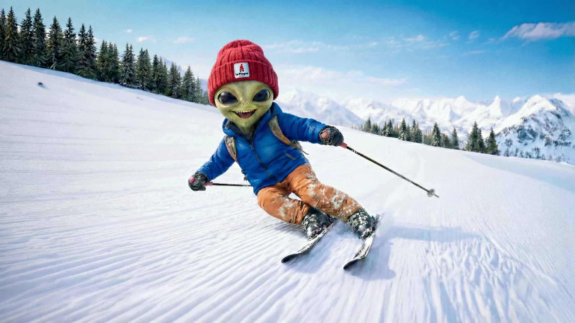 Pass Marsien, le ski en mars à La Plagne
