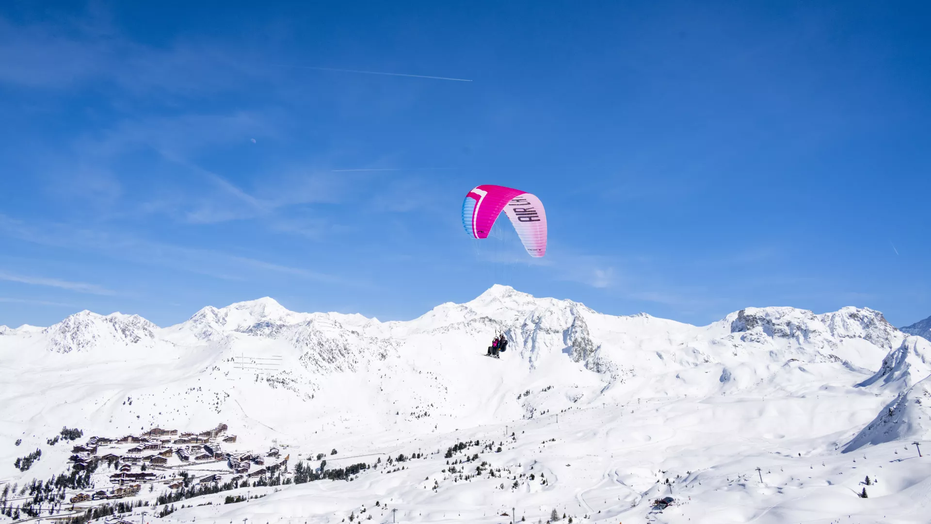 Gleitschirmfliegen Winter