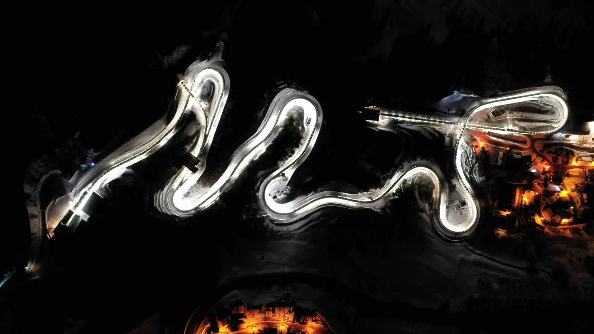 Olympische Bobbahn La Plagne