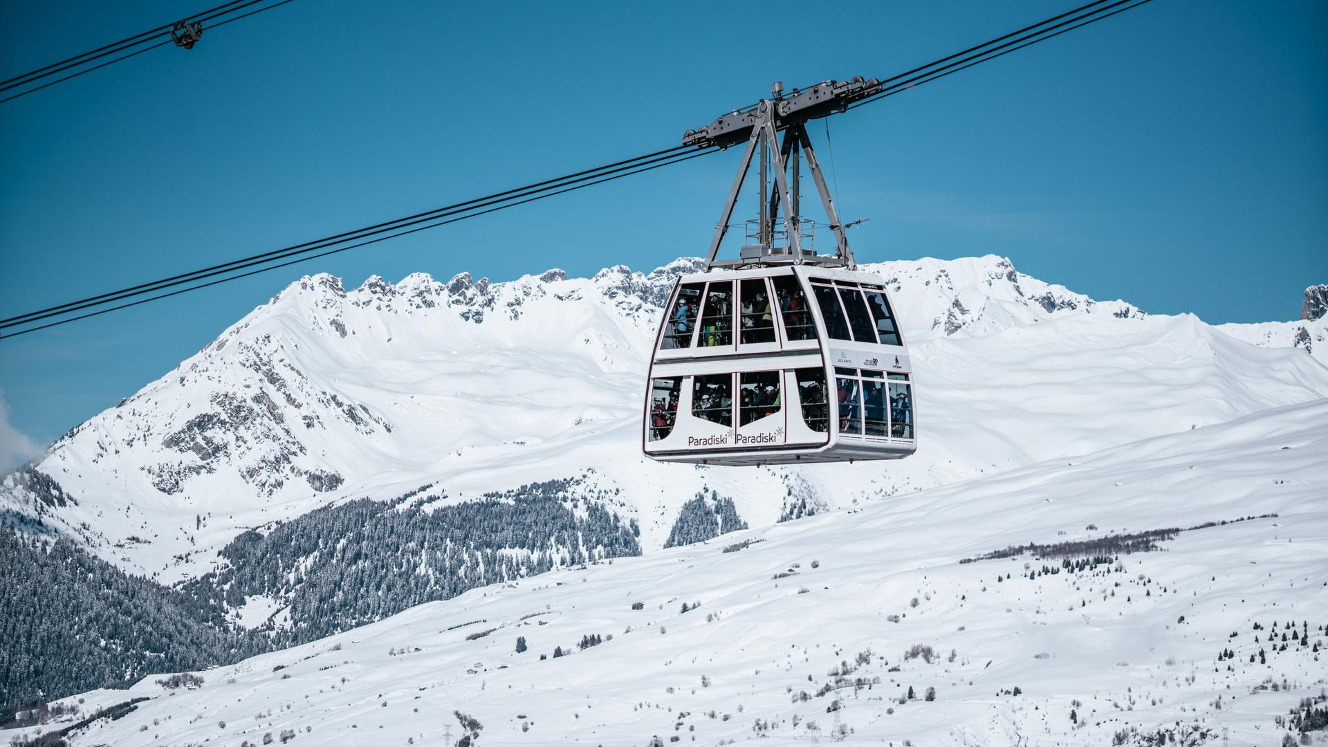 Vanoise Express Bergblick La Plagne Paradiski