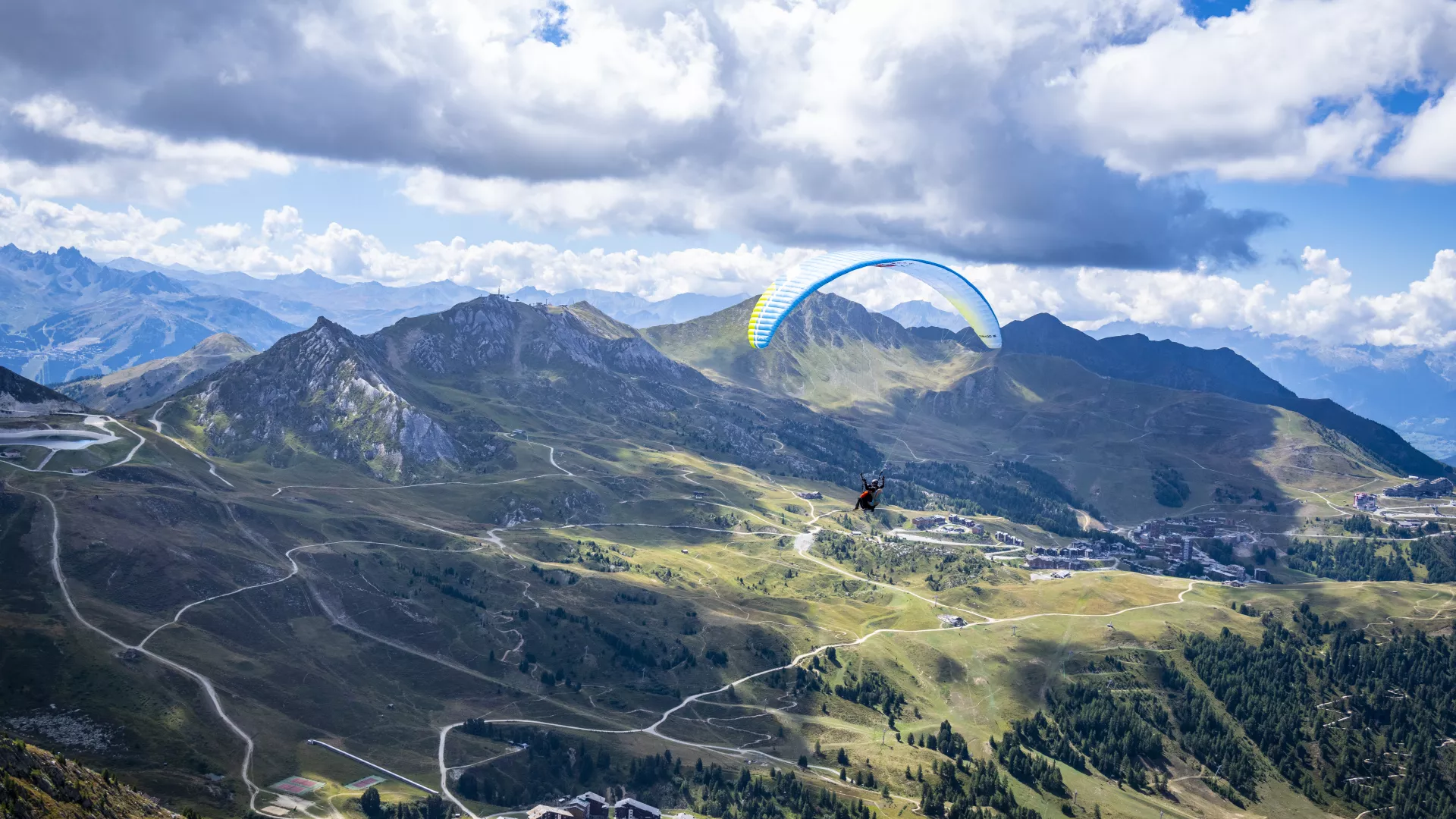 Paragliding Sommer