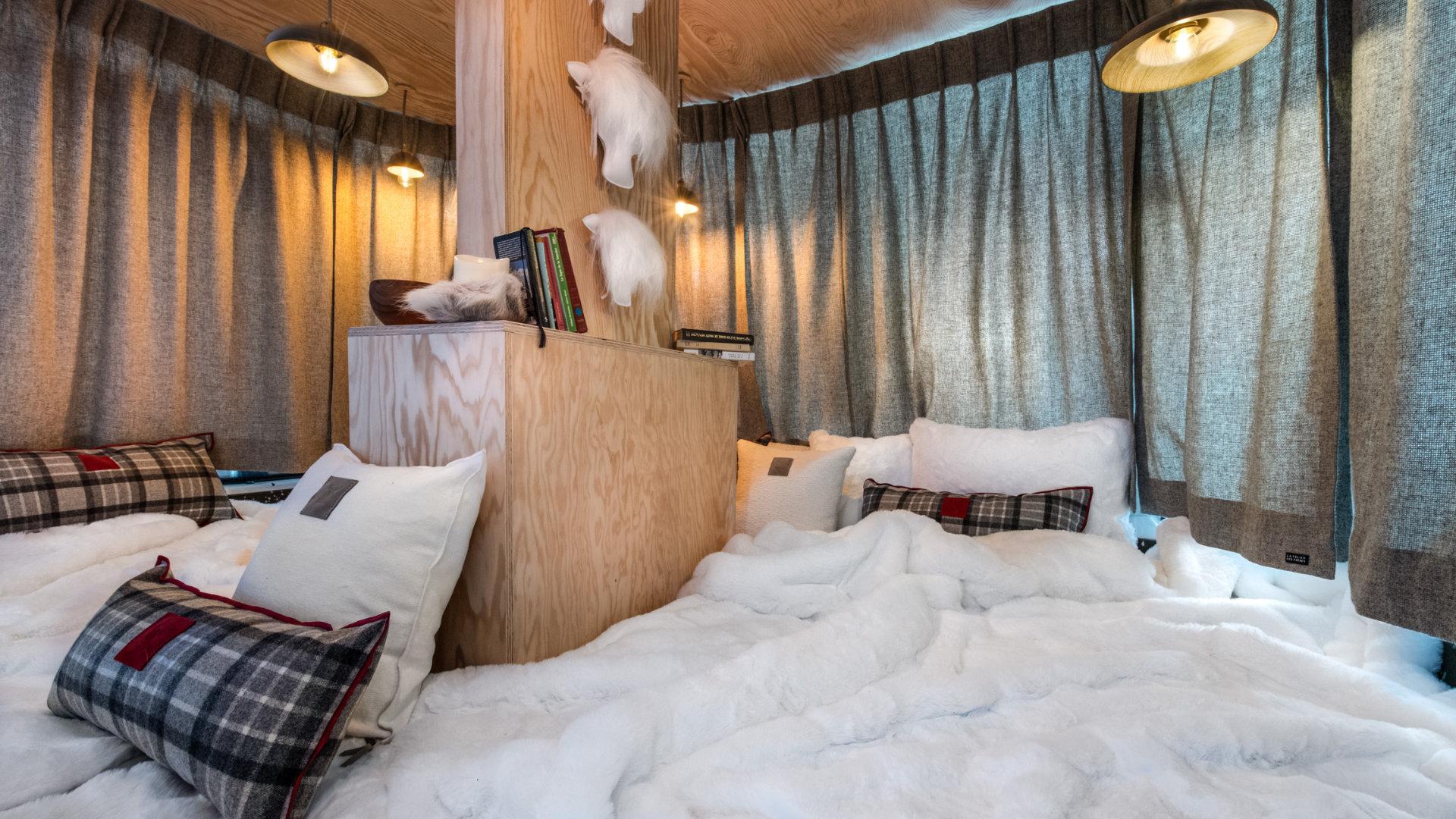 La Plagne Sky House chambre La Plagne Sky House Zimmer