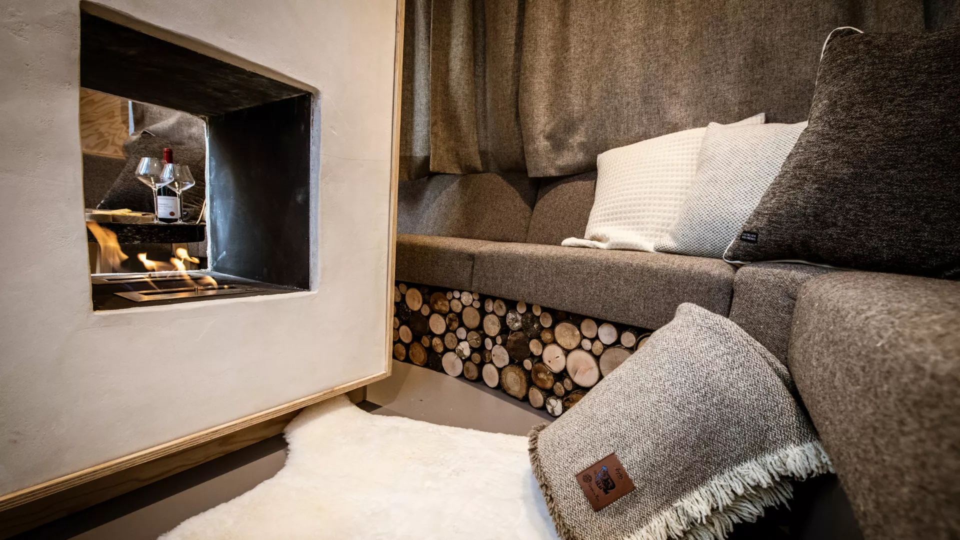 La Plagne Sky House Sitzecke