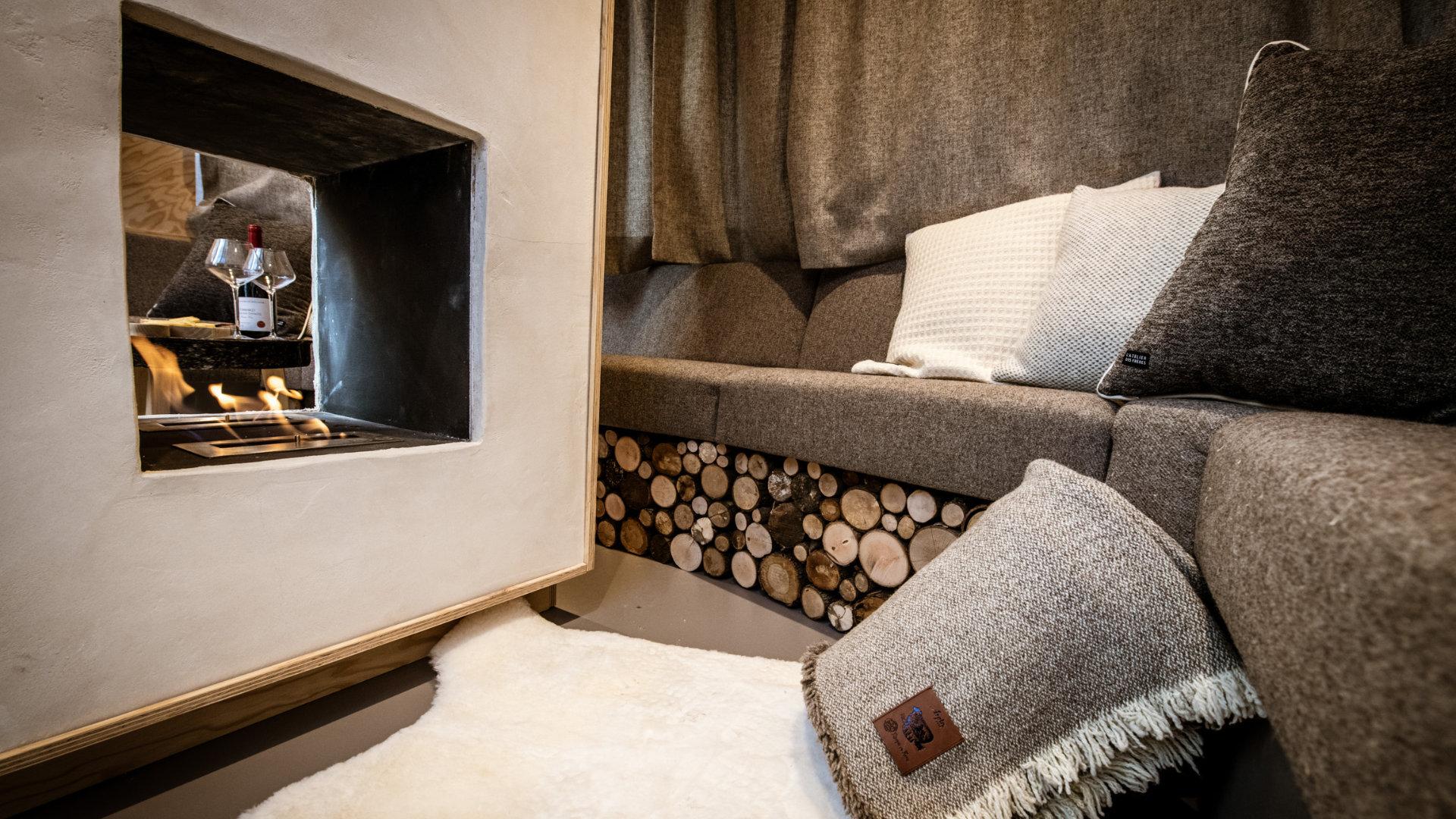 La Plagne Sky House Sitzecke La Plagne Sky House Sitzecke