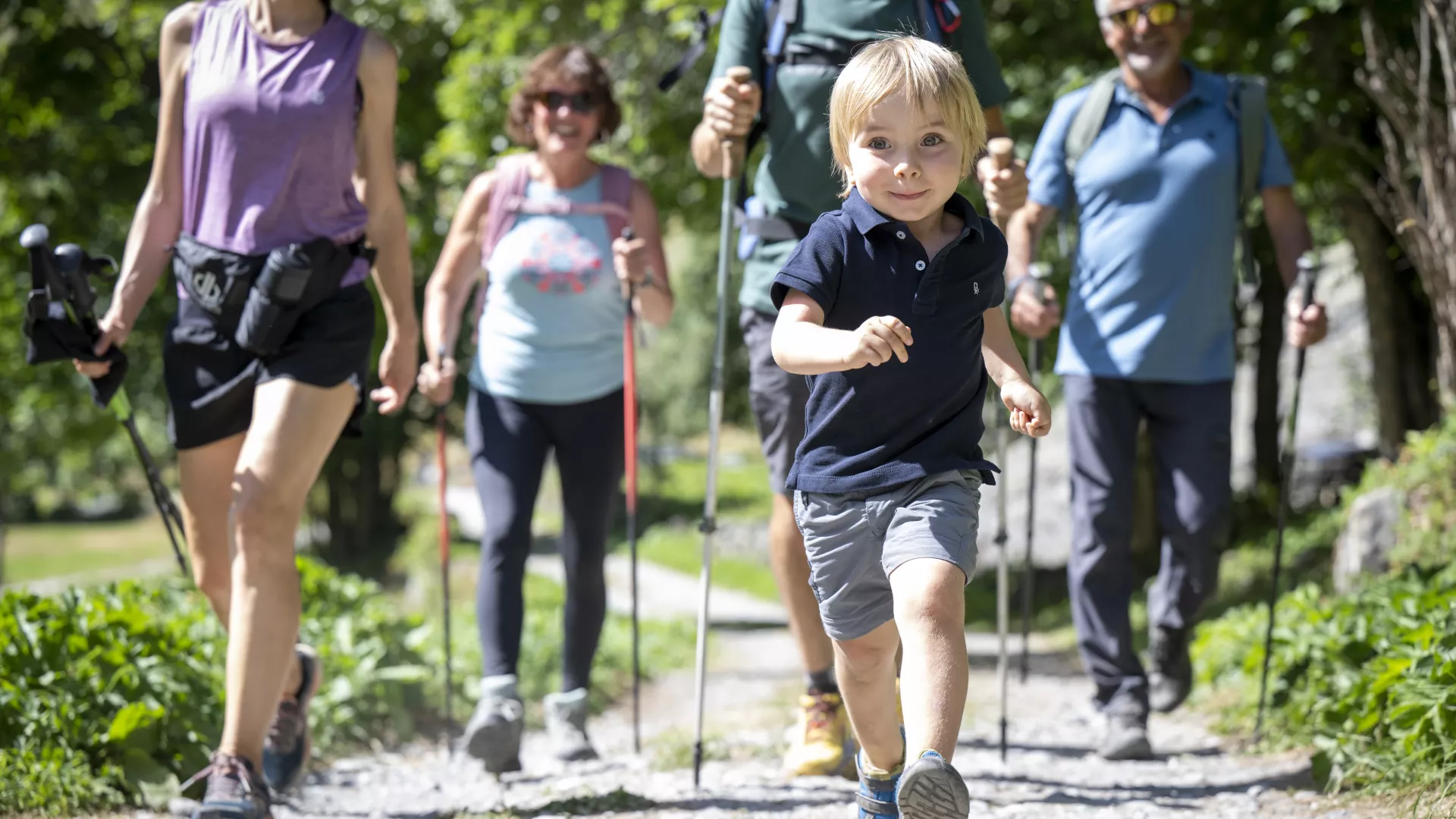 Familienspaziergang!