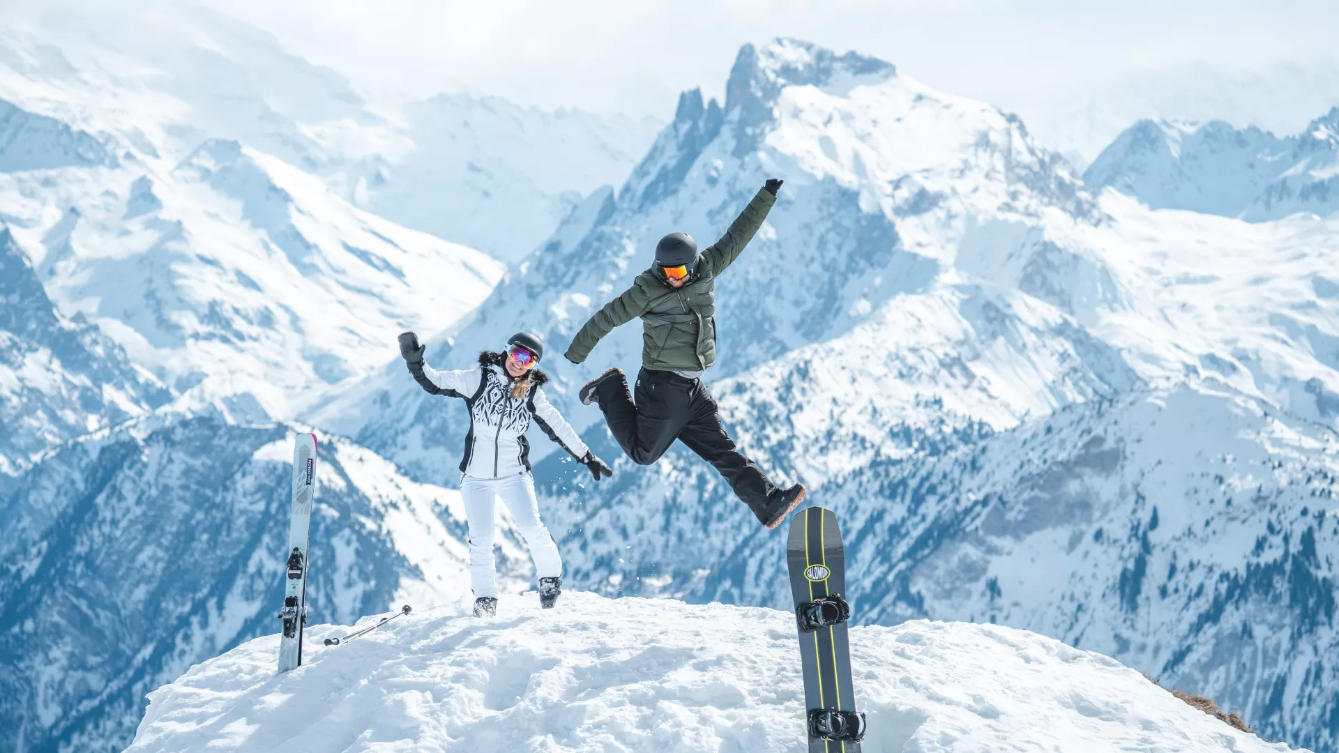 La Plagne snowboarding