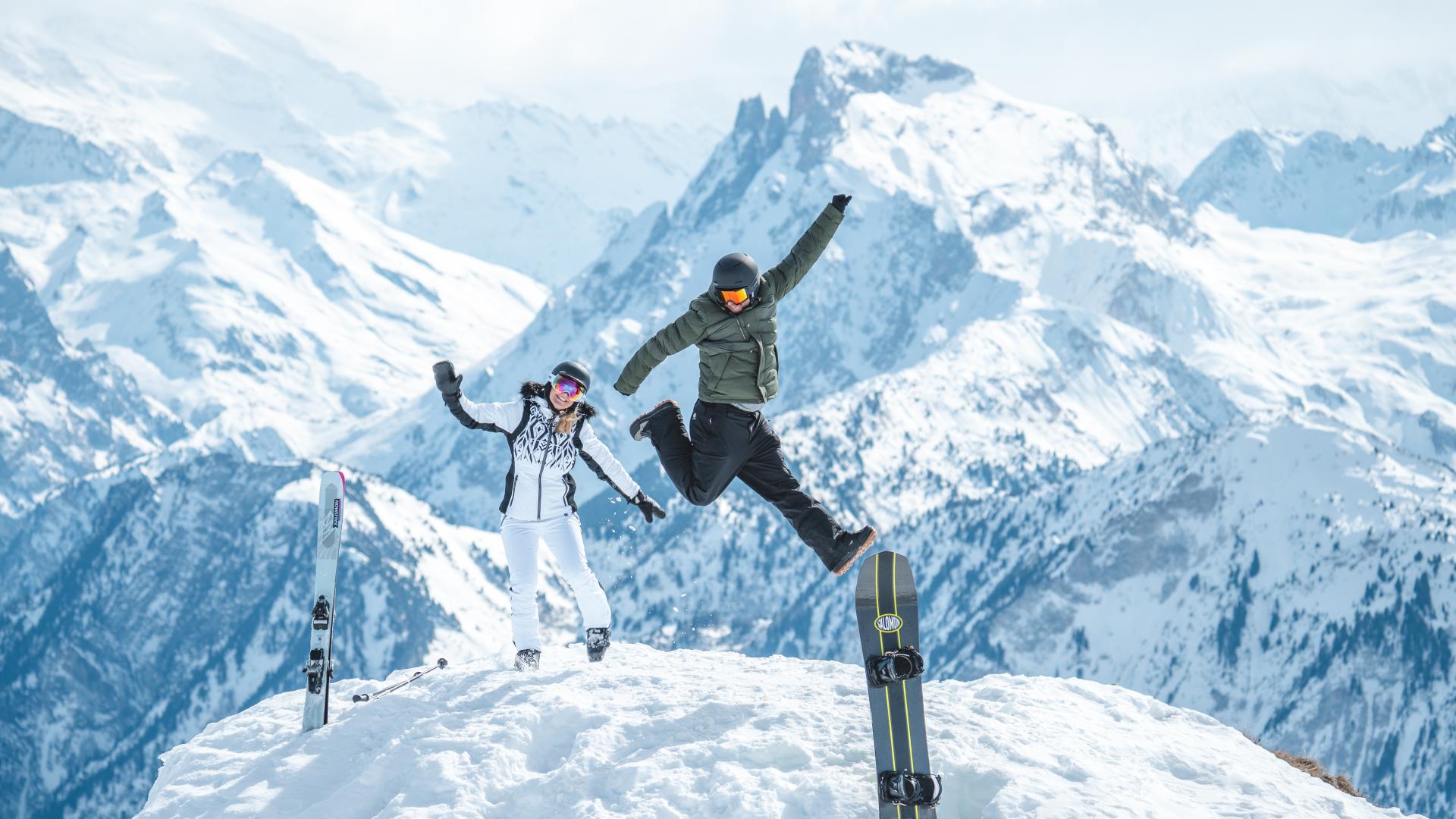 La Plagne snowboarding