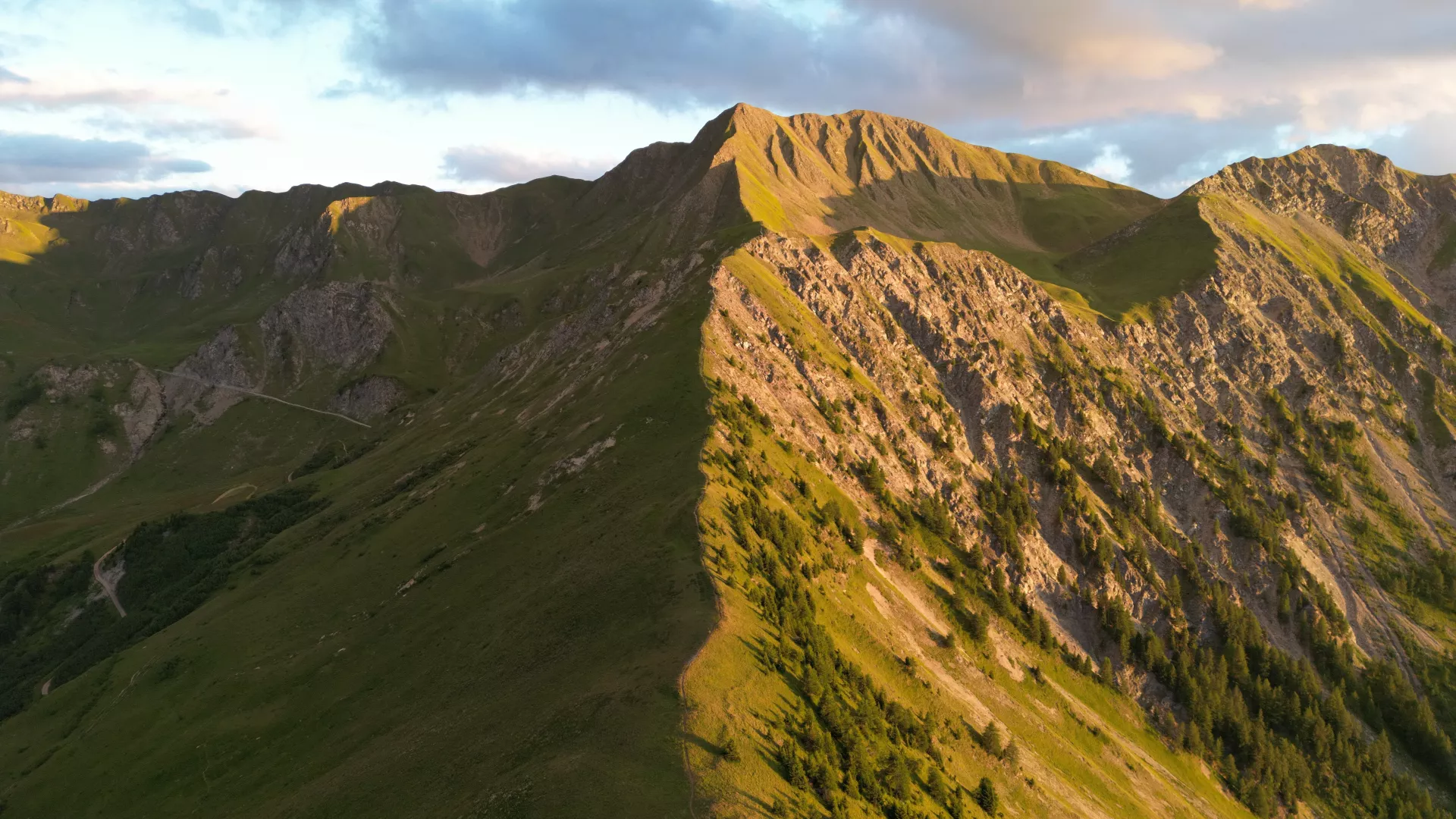 Die Kämme des Mont Jovet