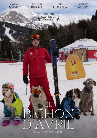 Hundeskischule La Plagne