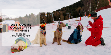 Hundeskischule La Plagne