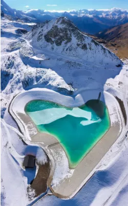 Kollinearer Rückhalt Col de forcle